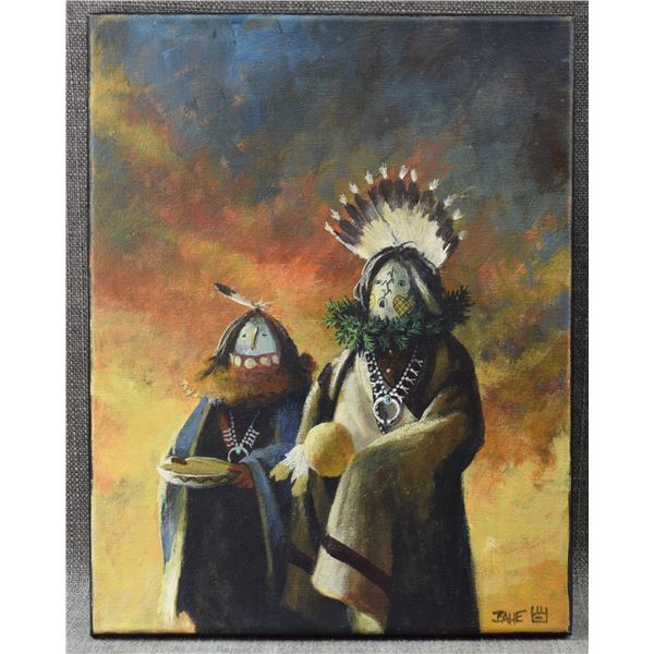 NAVAJO PAINTING (ALLEN BAHE)