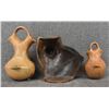 Image 3 : THREE NAVAJO POTTERY ITEMS