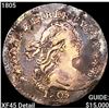 1805 Draped Bust Half Dime NEARLY UNCIRCULATED