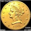 1861 Civil War $10 Gold Eagle CHOICE BU
