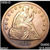 1850-O Seated Liberty Dollar UNCIRCULATED