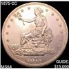Image 1 : 1875-CC Silver Trade Dollar CHOICE BU