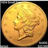 Image 1 : 1854 Small Date $20 Gold Double Eagle UNCIRCULATED