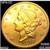 Image 1 : 1876-CC $20 Gold Double Eagle UNCIRCULATED
