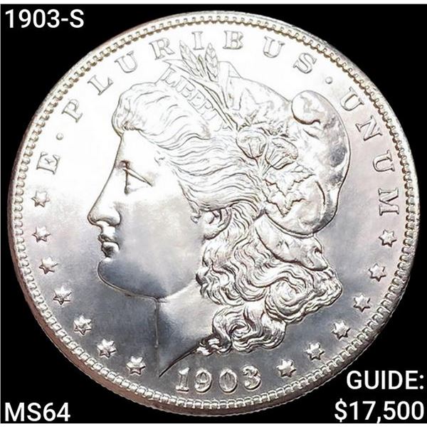 1903-S Morgan Silver Dollar CHOICE BU