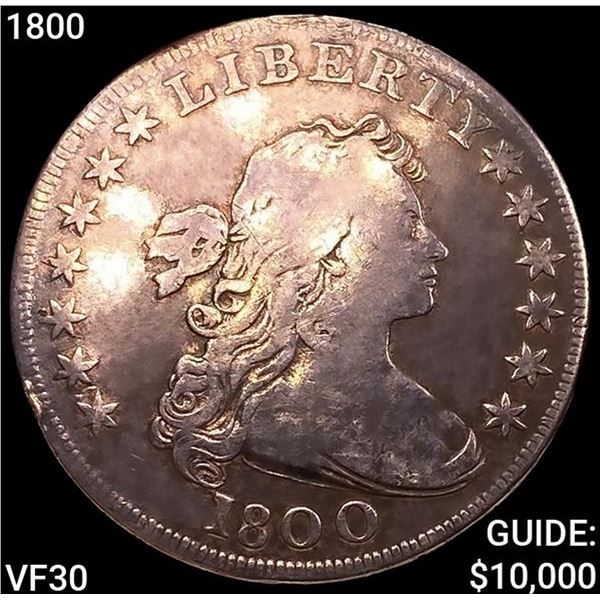 1800 Draped Bust Dollar LIGHTLY CIRCULATED