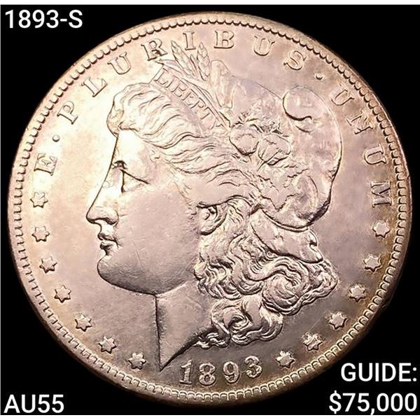1893-S Morgan Silver Dollar HIGH GRADE