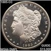 Image 1 : 1885-CC Morgan Silver Dollar GEM BU DMPL