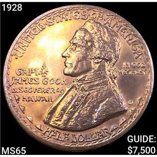 1928 Hawaiian Half Dollar GEM BU