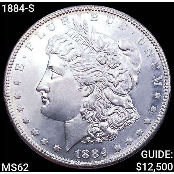1884-S Morgan Silver Dollar UNCIRCULATED