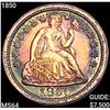 Image 1 : 1850 Seated Liberty Dime CHOICE BU