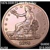 Image 1 : 1876 DDR FS-801 Ty 1 Rev Silver Trade Dollar CHOICE AU