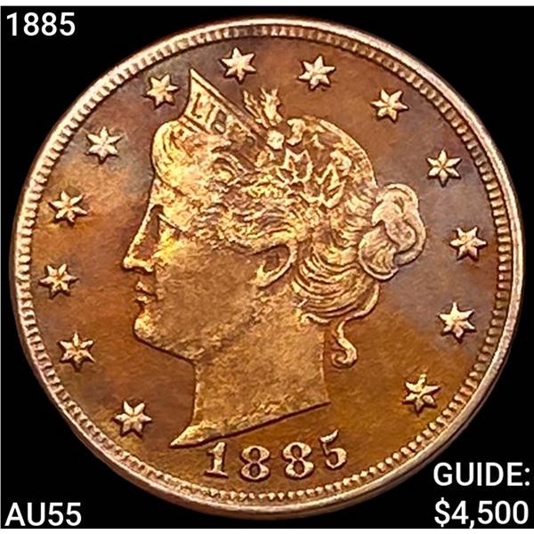 1885 Liberty Victory Nickel HIGH GRADE