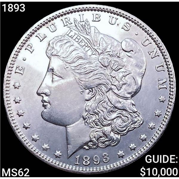 1893 Morgan Silver Dollar UNCIRCULATED