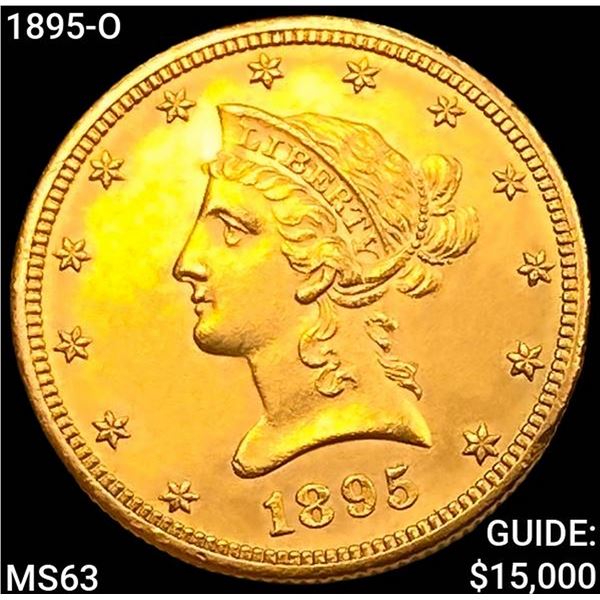1895-O $10 Gold Eagle CHOICE BU