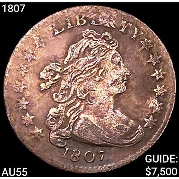 1807 Draped Bust Dime HIGH GRADE