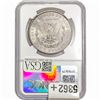 Image 2 : 1881-S Morgan Silver Dollar NGC MS67