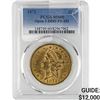 Image 1 : 1873 $20 Gold Double Eagle PCGS MS60 Open 3 DDO