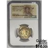 Image 1 : Byzantine Andr. II/Mich. IX Gold Hyperpryron NGC