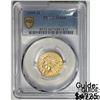 Image 1 : 1909-D $5 Gold Half Eagle PCGS MS64