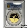 Image 1 : 2020-MO 1/2 Onza Gold Mexico Coin PCGS PR69 DCAM