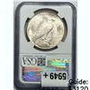 Image 2 : 1922D Silver Peace Dollar NGC MS66