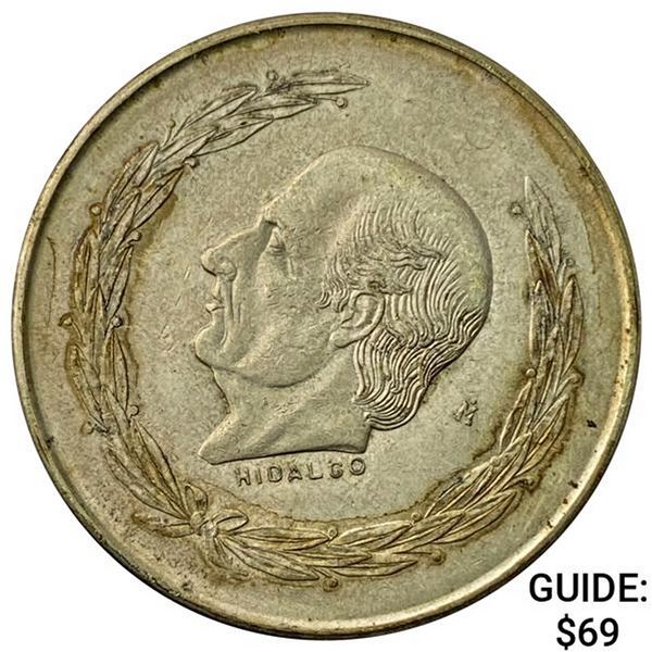 1951-M Mexico Silver 5 Peso UNCIRCULATED