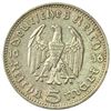 Image 2 : 1936-F Germany Silver 5 Mark CLOSELY UNCIRCULATED