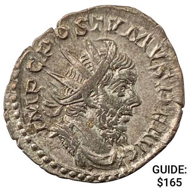 260-269 AD Romano-Gallic BI Double Denarius UNCIRCULATED