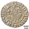 1198-1219 AD Crusaders Aremia Silver Tram UNCIRCULATED