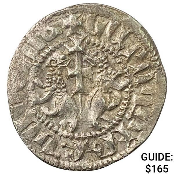 1198-1219 AD Crusades Armenia Silver Tram UNCIRCULATED
