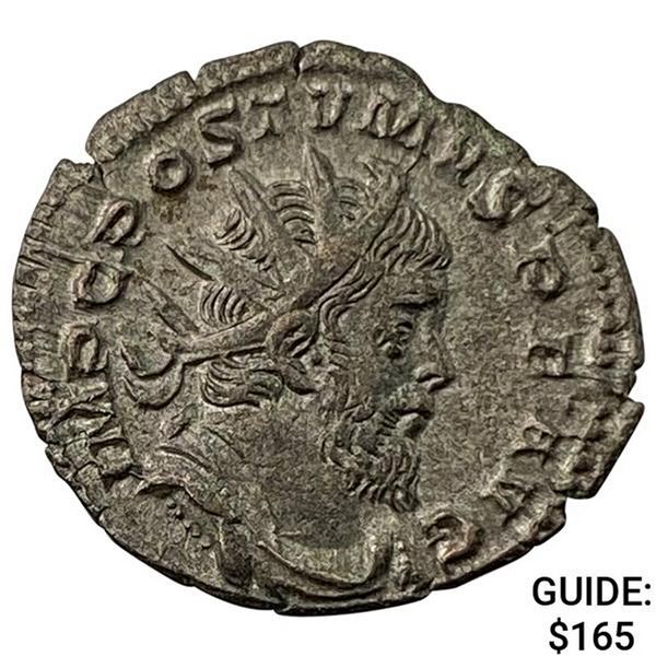 260-269 AD Romano-Gallic BI Double Denarius UNCIRCULATED