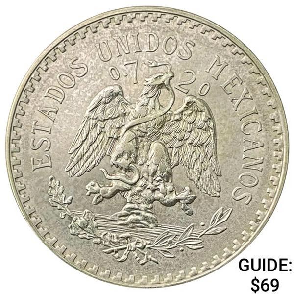 1940-M Mexico Silver Peso UNCIRCULATED