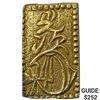 Image 1 : 1868-1869 Japan .029oz Gold 2 Bu CLOSELY UNCIRCULATED