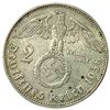 Image 2 : 1938-E Germany Silver 2 Reichsmark UNCIRCULATED