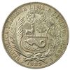 Image 2 : 1889 Peru Silver Un Sol CLOSELY UNCIRCULATED