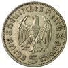 Image 2 : 1936-A Germany Silver 5 Reichsmark CLOSELY UNCIRCULATED