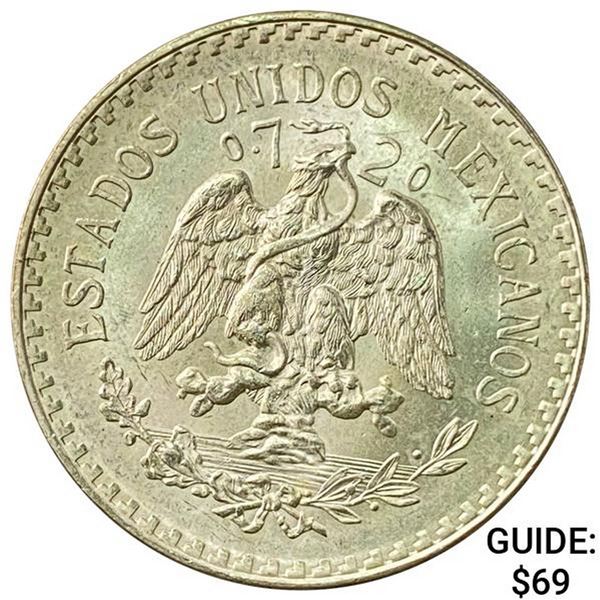 1943-M Mexico Silver Peso UNCIRCULATED