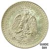 1943-M Mexico Silver Peso UNCIRCULATED