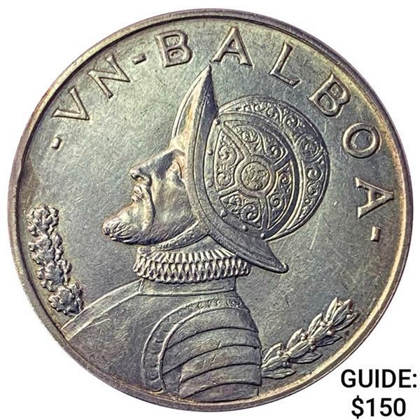1947 Panama Silver Balboa UNCIRCULATED