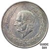 1953-M Mexico Silver 5 Peso Hildago UNCIRCULATED
