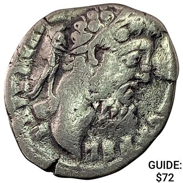 Roman Commodus 177-192 AD Silver Denarius NEARLY UNCIRCULATED