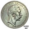Image 1 : 1910-A Germany Silver 3 Mark CLOSELY UNCIRCULATED