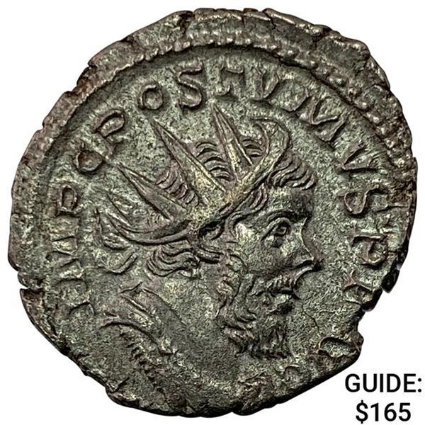 260-269 AD Romano-Gallic BI Double Denarius UNCIRCULATED