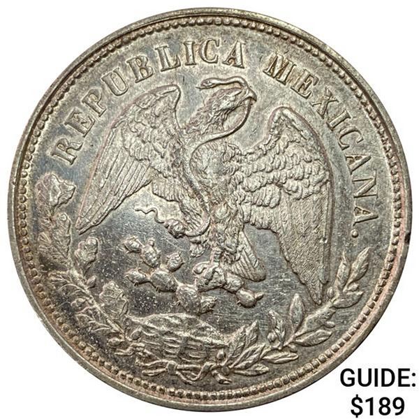 1903Mo AM Mexico Silver Peso CHOICE AU