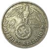 Image 2 : 1937-O Germany Silver 2 Reichsmarks CLOSELY UNCIRCULATED