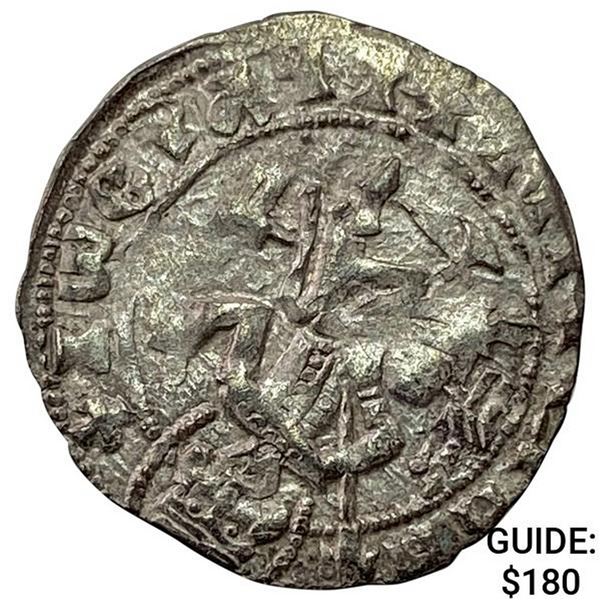 1352-1396 Bulgaria Silver Grosh CLOSELY UNCIRCULATED