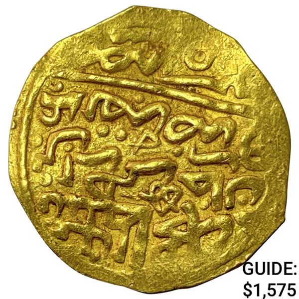 1648-1687 Ottoman Empire Gold Sultani CHOICE AU