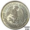 1902Zs FZ Mexico Silver Peso CHOICE AU