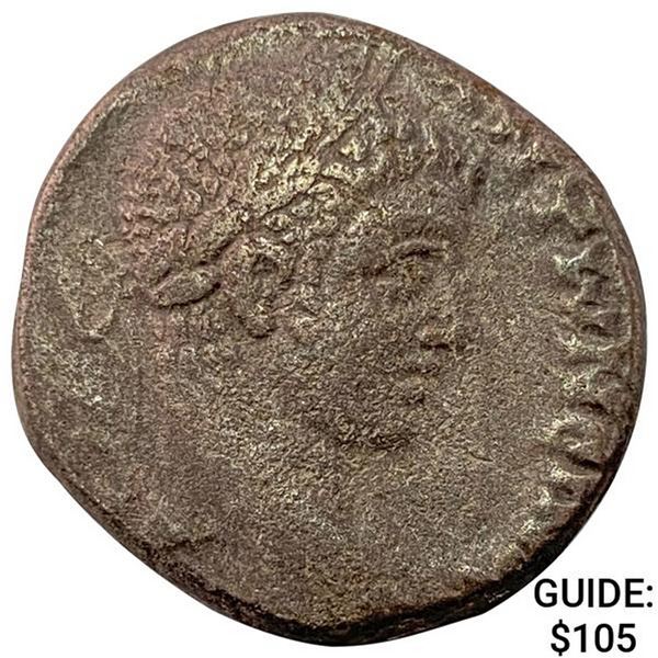 Roman Elagabalus 218-222 AD Silver Tetradrachm NEARLY UNCIRCULATED